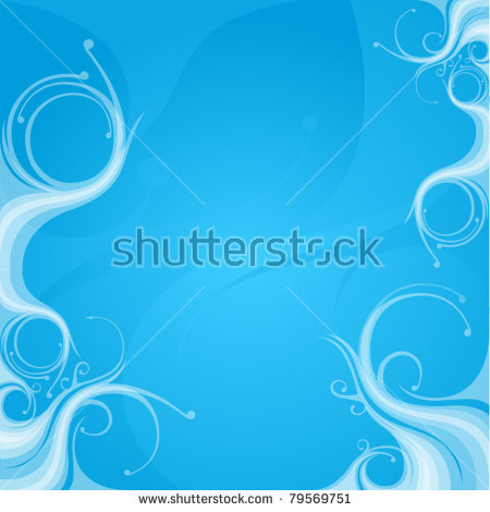 Blue Swirl Vector