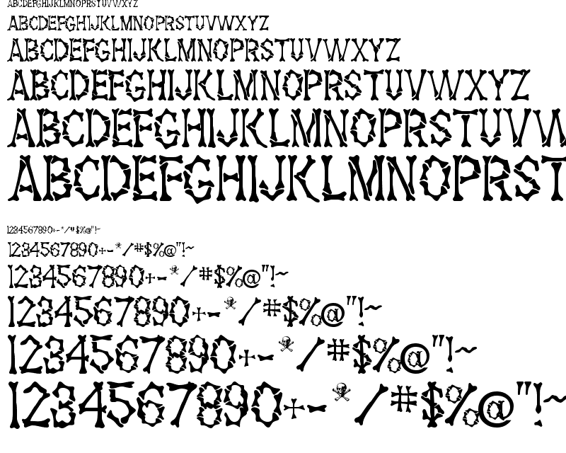 Bone Fonts Free