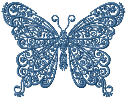 Butterfly Design Embroidery Patterns