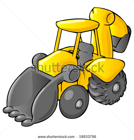 Cartoon Construction Equipment Clip Art