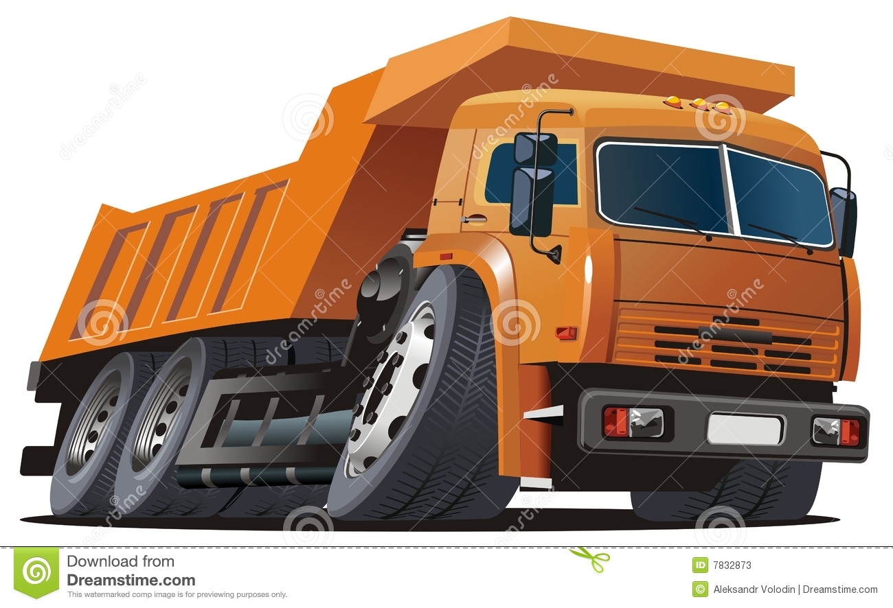 Cartoon Dump Truck