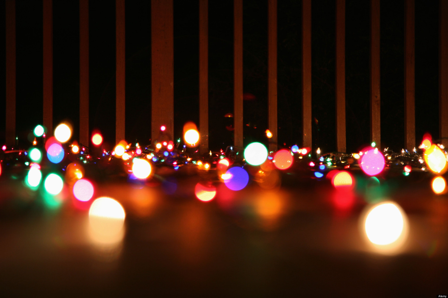 Christmas Lights Facebook Cover