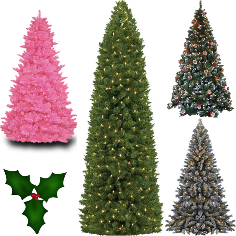 Christmas Tree Photoshop Template
