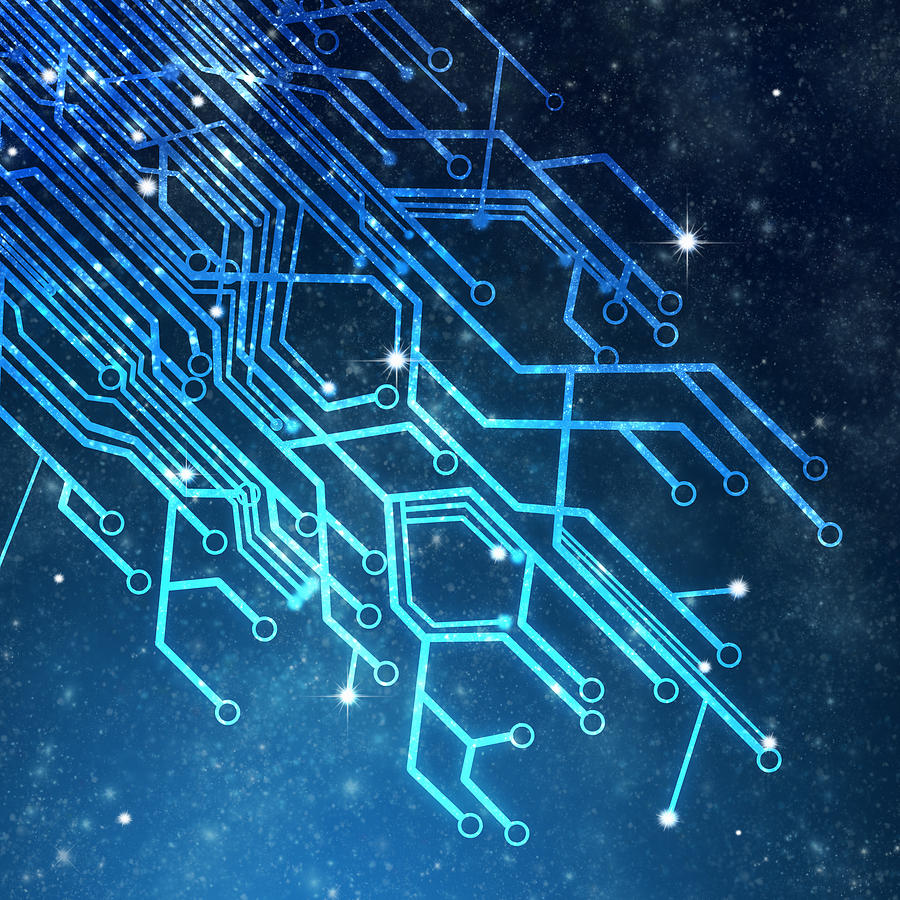 Circuit Board Graphic Circuit Board Graphic