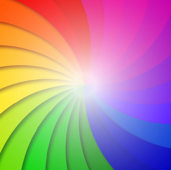 Colorful Swirl Vector Design