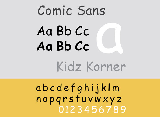 Comic Sans Font