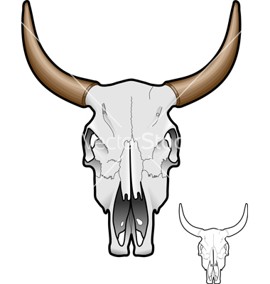 19 Cow Skull Vector Images