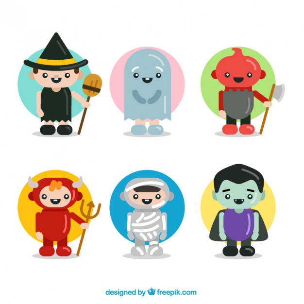 Cute Halloween Characters