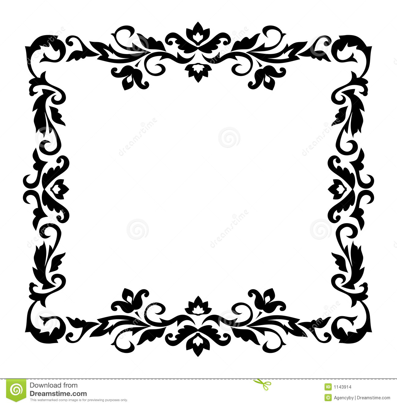 Decorative Ornament Border