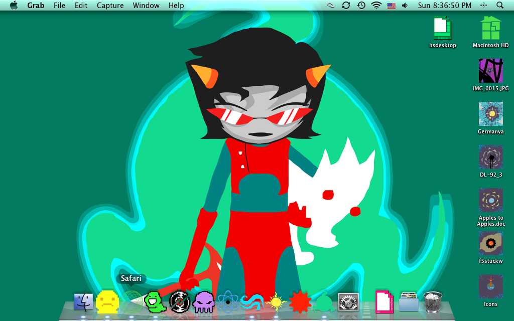 Desktop Homestuck Symbols