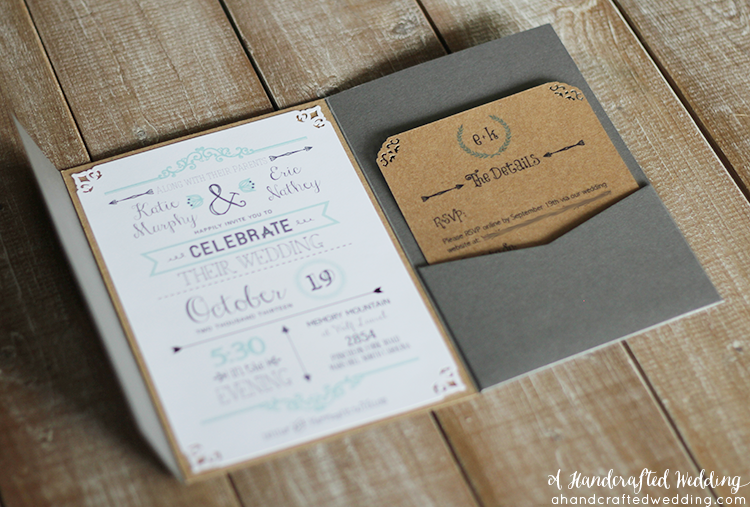 DIY Rustic Wedding Invitation Templates Free