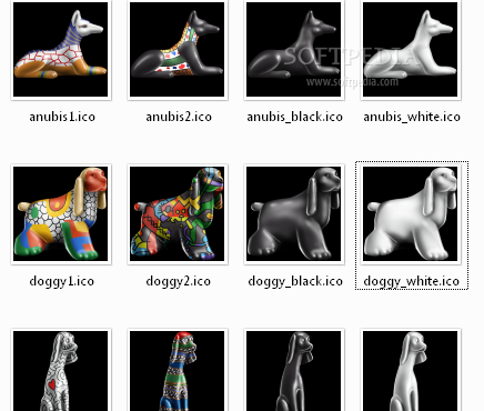 Dog Color Icon Dog Color Icon