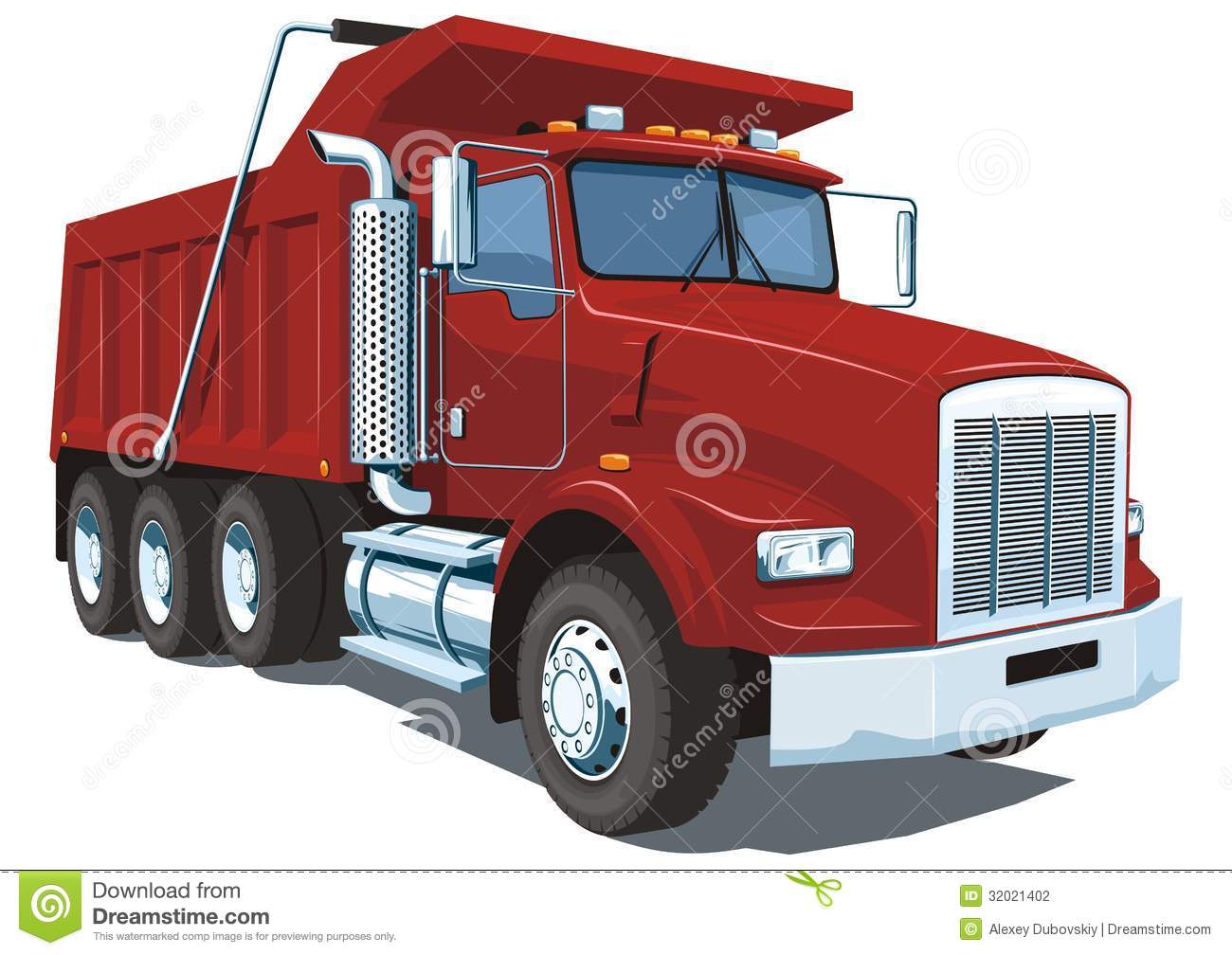 Dump Truck Vector