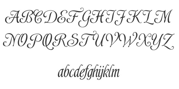 Easy Calligraphy Fonts
