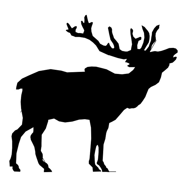 Elk Head Silhouette Clip Art Elk Head Silhouette Clip Art
