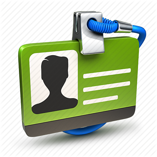 Employee Access Badge Icon