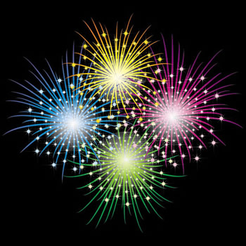 Fireworks Vector Art Free