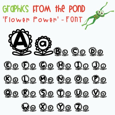 Flower Power Font