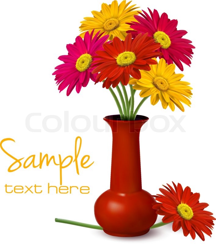 Flower Vase Vector