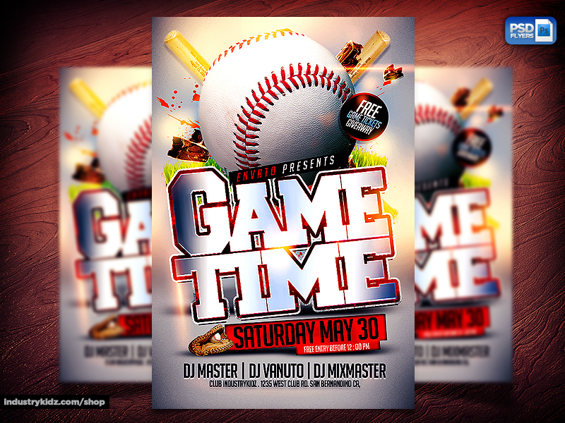 Free Baseball Flyer Templates