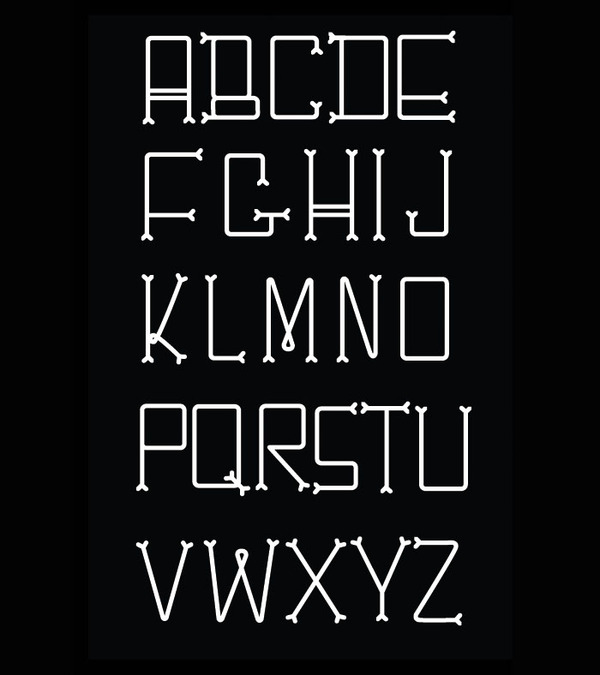 Free Bones Fonts Download