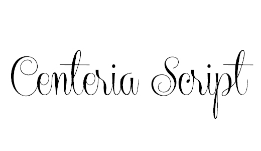 Free Center IA Script Font