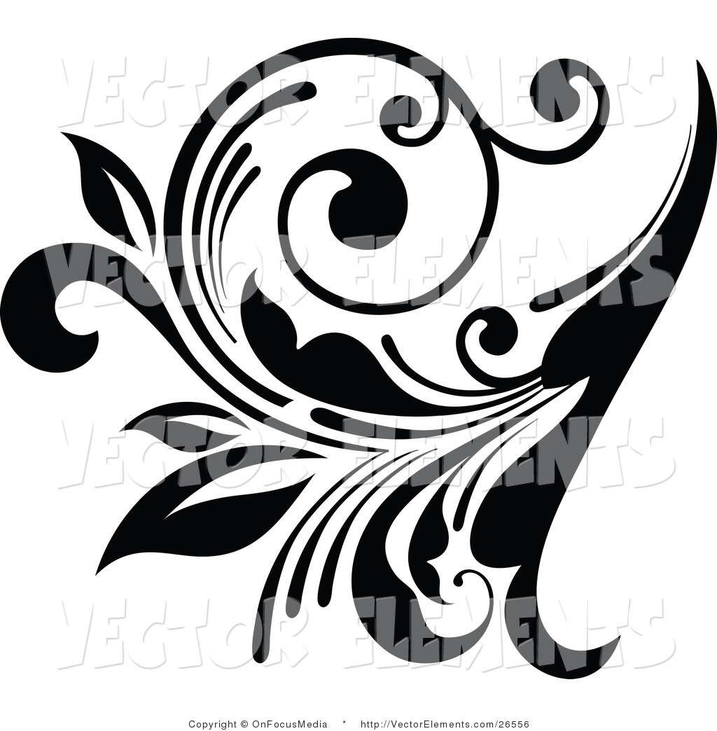 Free Clip Art Flourish Designs