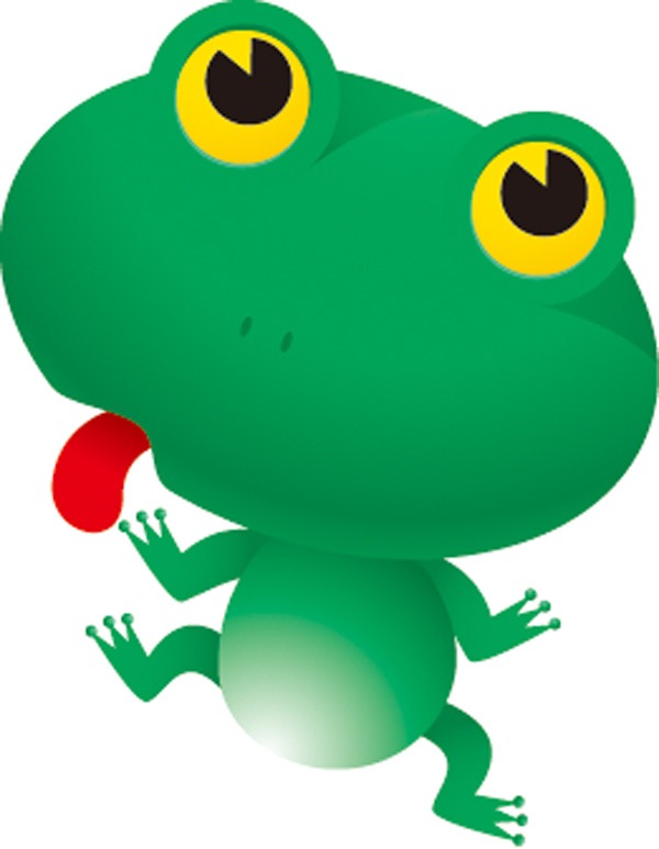 Free Frog Vector for Photoshop
