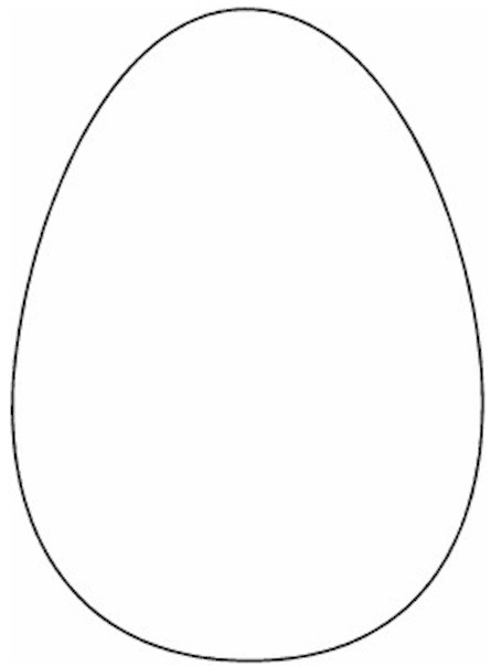 Free Printable Easter Egg Pattern Template