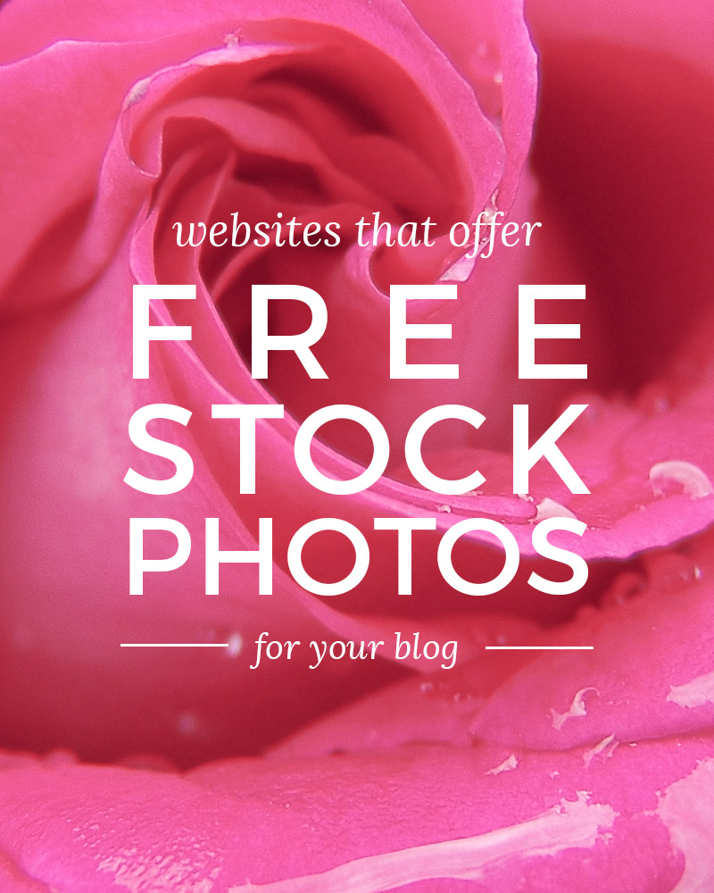 Free Stock Photography for Blogs