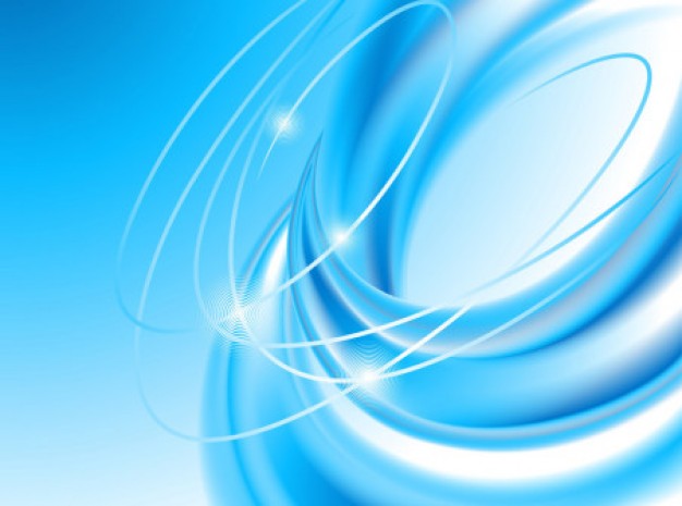 Free Vector Blue Swirl Background