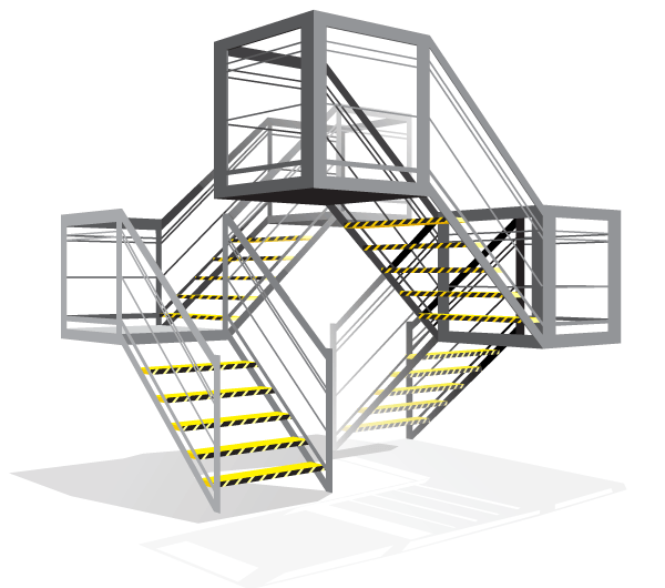 Free Vector Clip Art Stairs