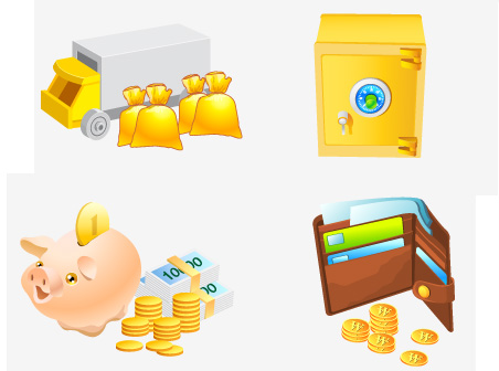 Free Vector Money Icons