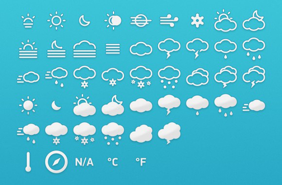 Free Weather Icons