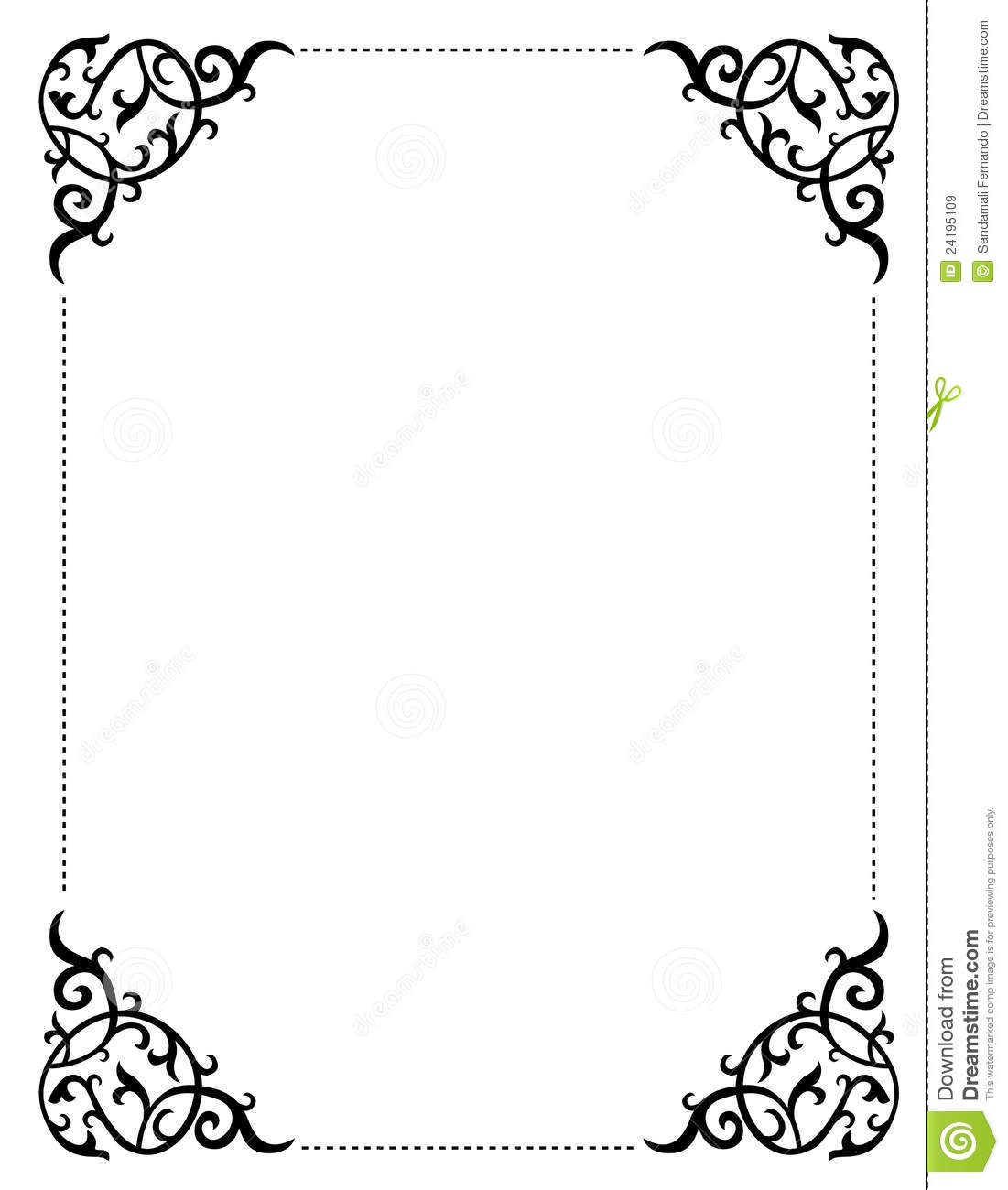 Free Wedding Invitation Borders and Frames