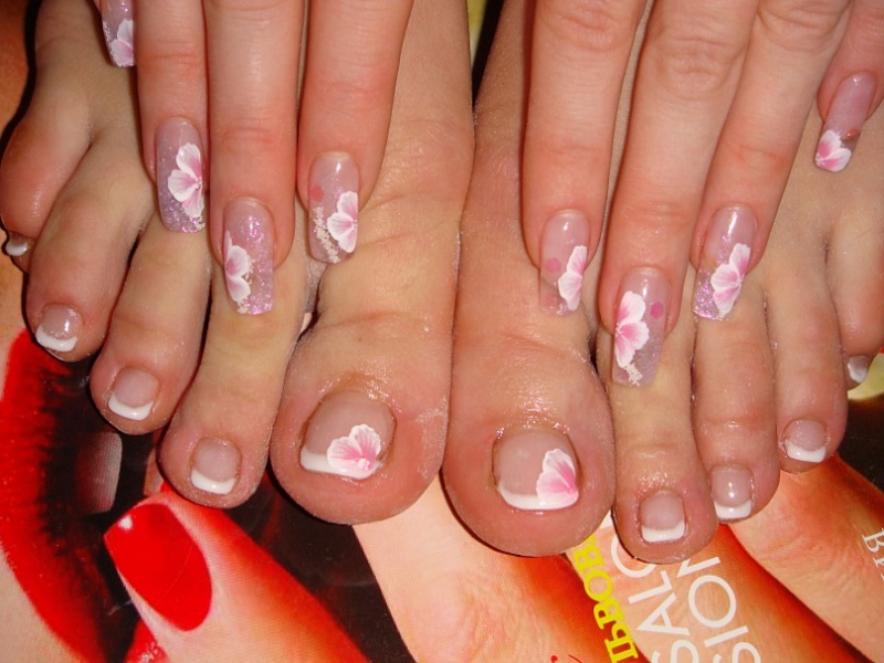 French Pedicure Design Ideas