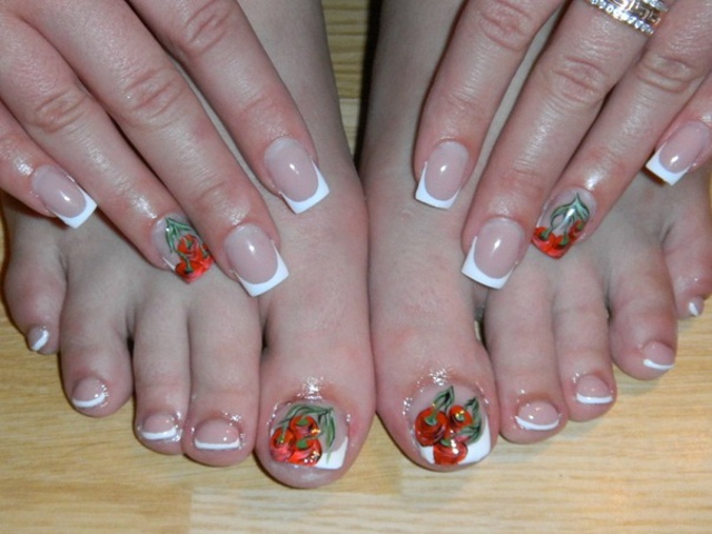 French Pedicure Design Ideas