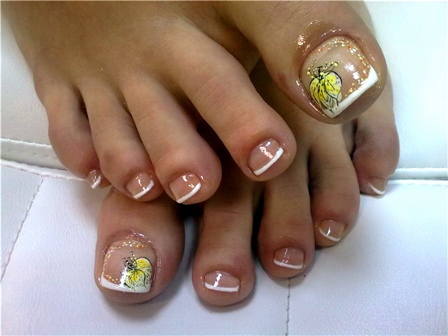 French Pedicure Ideas