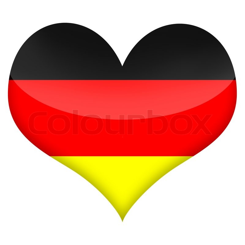 German Flag Heart