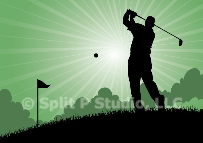 Golf Vector Clip Art