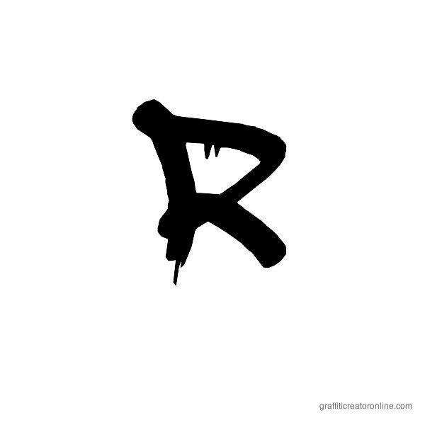 Graffiti Dripping Letter Font