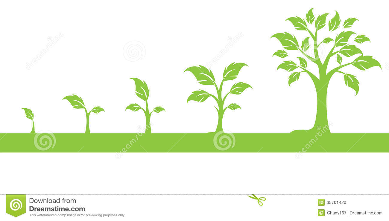 Growing Tree Clip Art