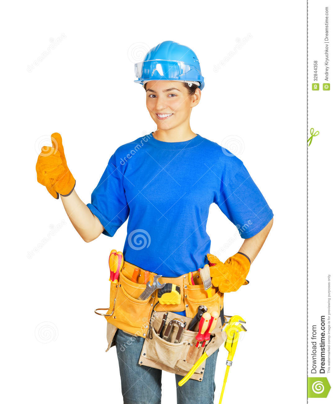 Home Improvement Worker Stock Image