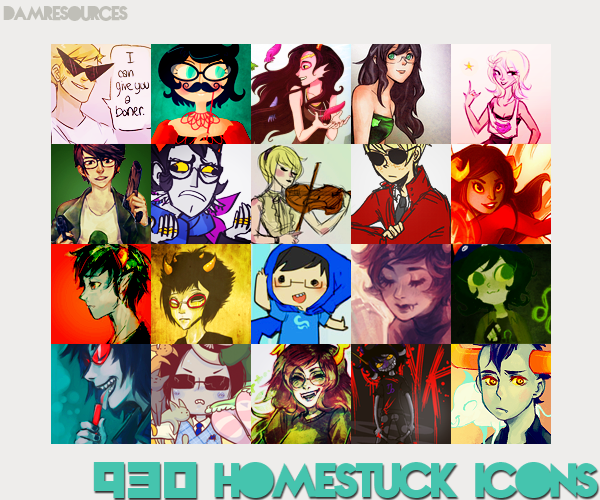 Homestuck deviantART Icons