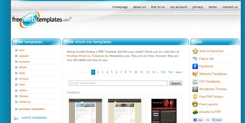 HTML Templates Free Download