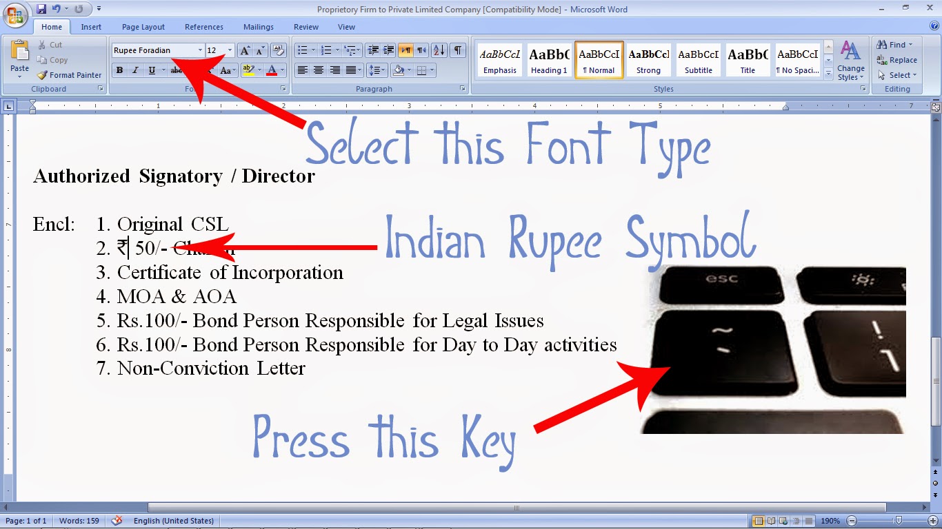 Indian Rupee Symbol Microsoft Word Indian Rupee Symbol Microsoft Word
