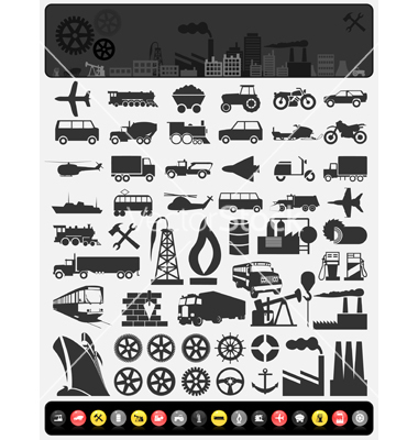 Industrial Icons Free Download