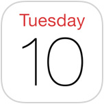 iOS 7 Calendar Icon