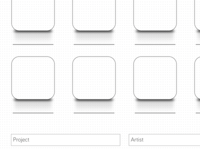 iPhone App Icon Template