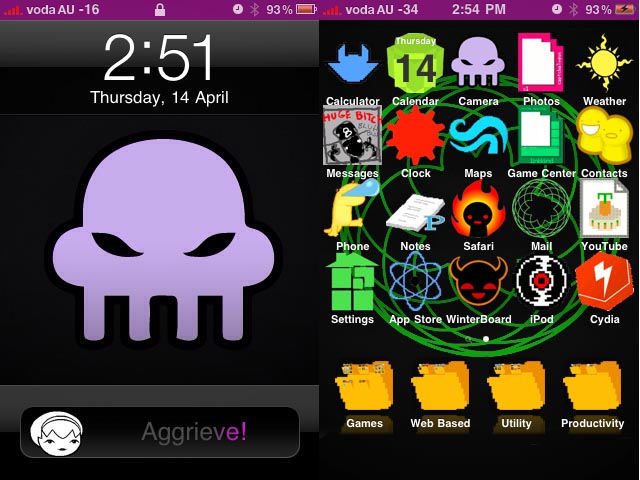 iPhone Themes Free Homestuck